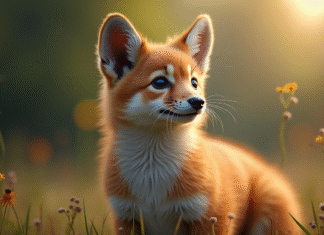 L’impact de l’animal en X sur l’écosystème global: une étude détaillée Animal dans son habitat naturel au matin