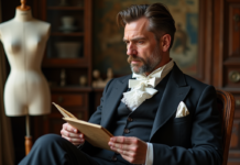 Créateur de mode : découvrez qui est le premier ! Homme tailleur du 19e siècle dans un atelier parisien