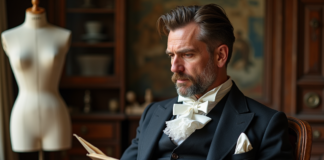 Créateur de mode : découvrez qui est le premier ! Homme tailleur du 19e siècle dans un atelier parisien