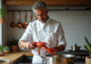 Comment maîtriser à la perfection la cuisson du homard vivant Chef français en cuisine préparant un homard frais