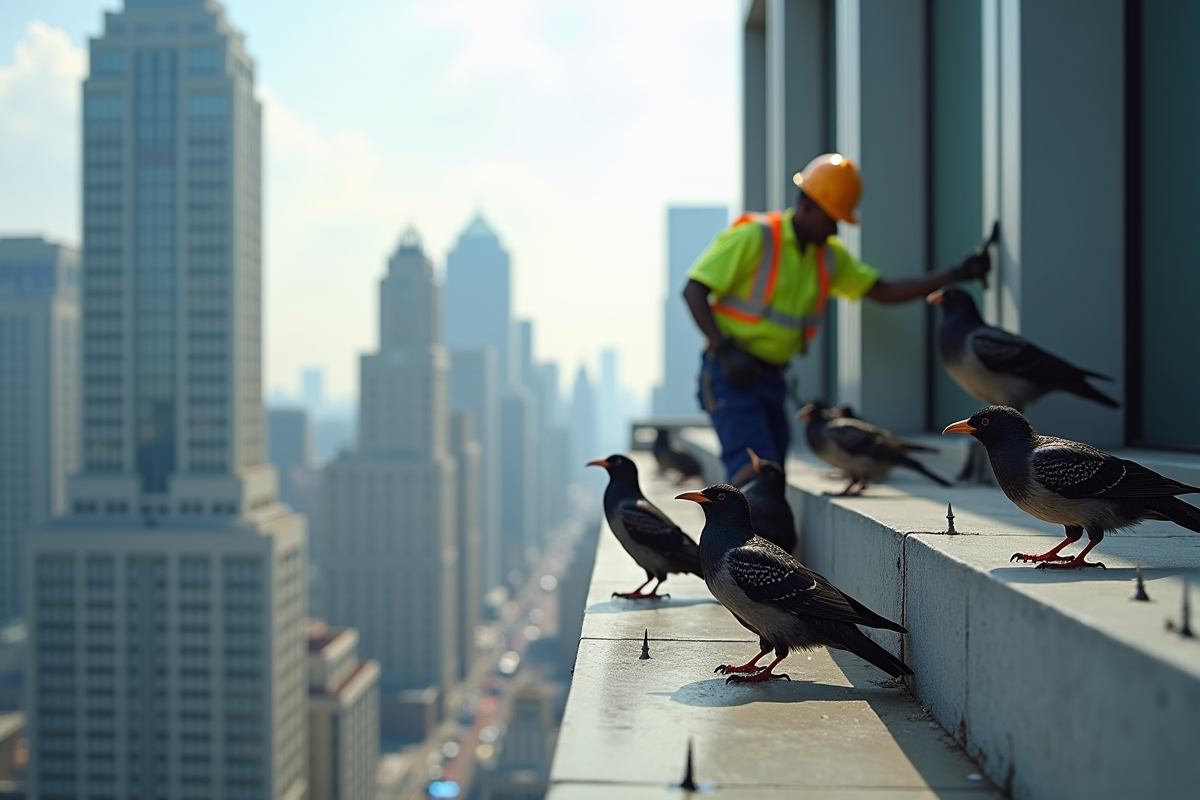 oiseau urbain