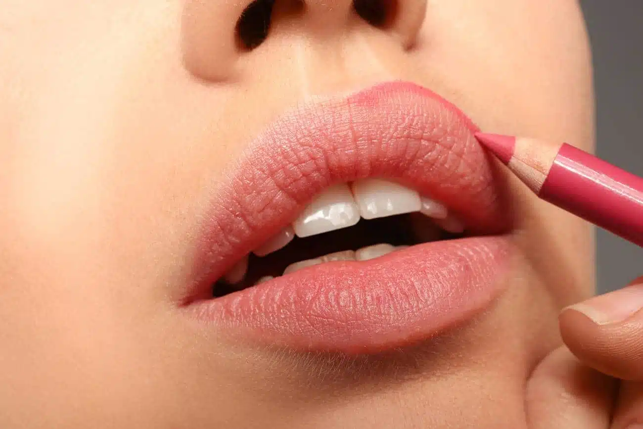 maquillage des lèvres
