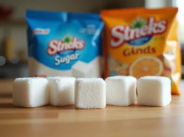 Comparaison du poids de morceau de sucre selon les marques