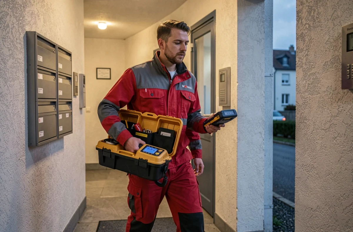 Technicien de Proxy Panne arrivant en urgence pour un dépannage plomberie et chauffage à Metz